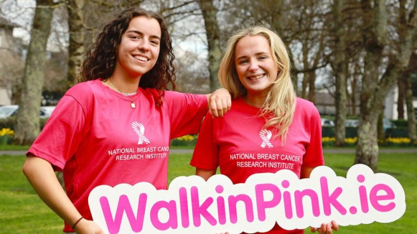 Walk in Pink takes place tomorrow for the National Breast Cancer Research Institute