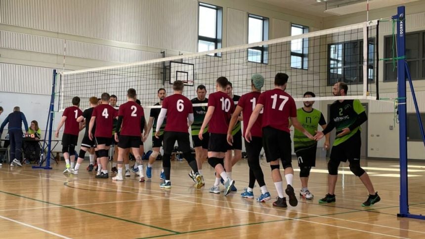 Mixed luck for Galway Volleyball Club in final home games of the season