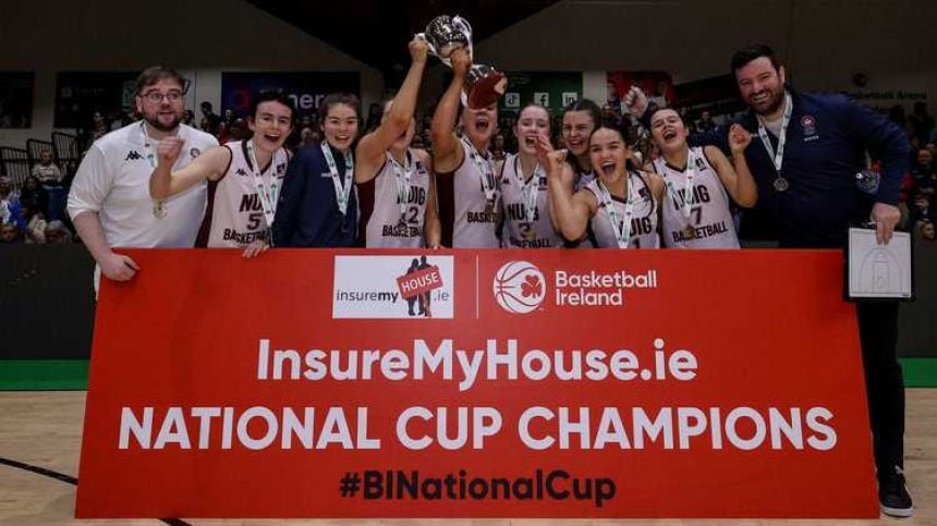 BASKETBALL: University of Galway Mystics 97-48 Limerick Sport Huskies (Under 20 Women's National Cup Final)