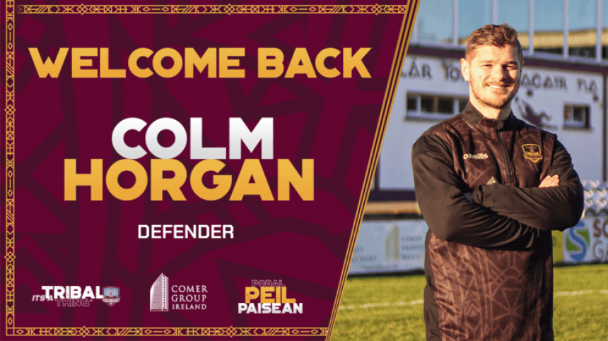 Colm Horgan signs for Galway United