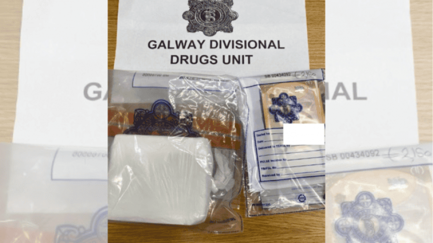 Cocaine to the value of €34,000 seized following Search Operation in Oughterard