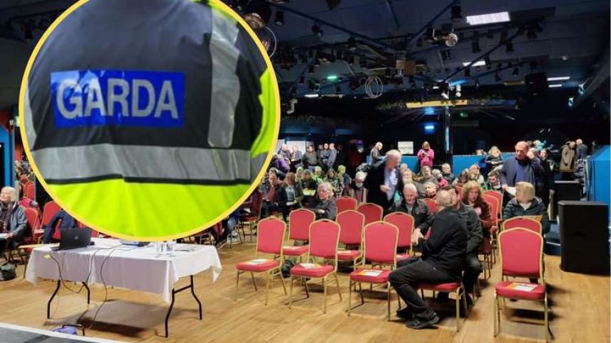 Gardaí continue investigation into cow dung incident at Gort meeting