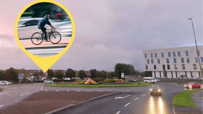 Extended - Cycling campaigners call for urgent safety "fixes" at dangerous city roundabouts