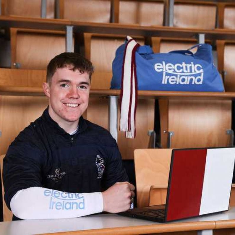 FOOTBALL: Electric Ireland Sigerson Cup Ambassador Jack Glynn chats to Oisin Langan