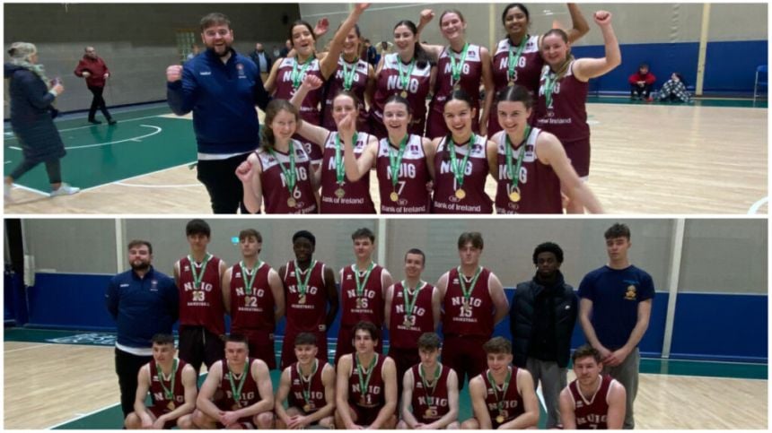 BASKETBALL: University of Galway Complete Freshers Intervarsities Double