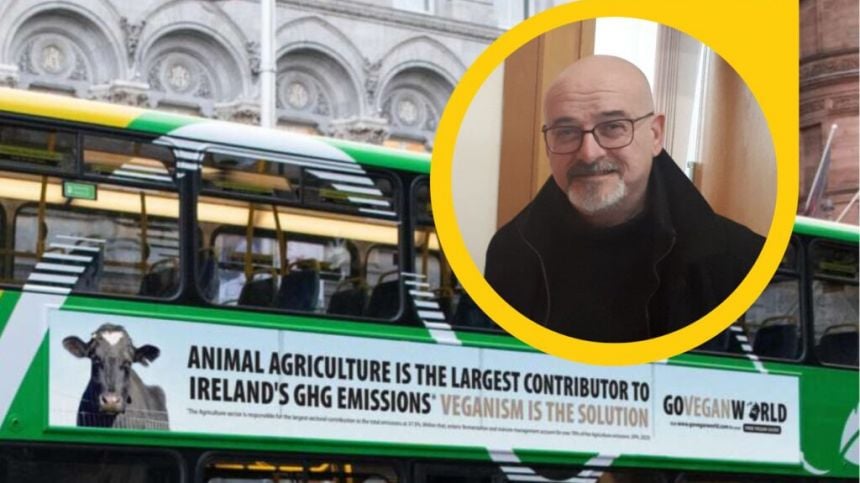 Loughrea Councillor lodges complaint about vegan ads on city buses