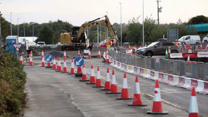 Martin Roundabout works set to be completed by April