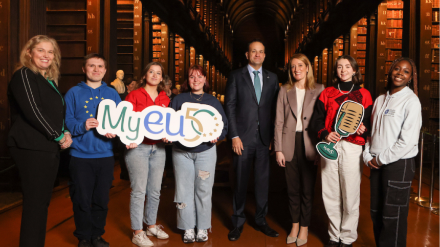 Calling all Third Level Students in Galway! Taoiseach and President of the European Parliament launch the final phase of the MyEU50: The Ireland EU50 Youth Competition 