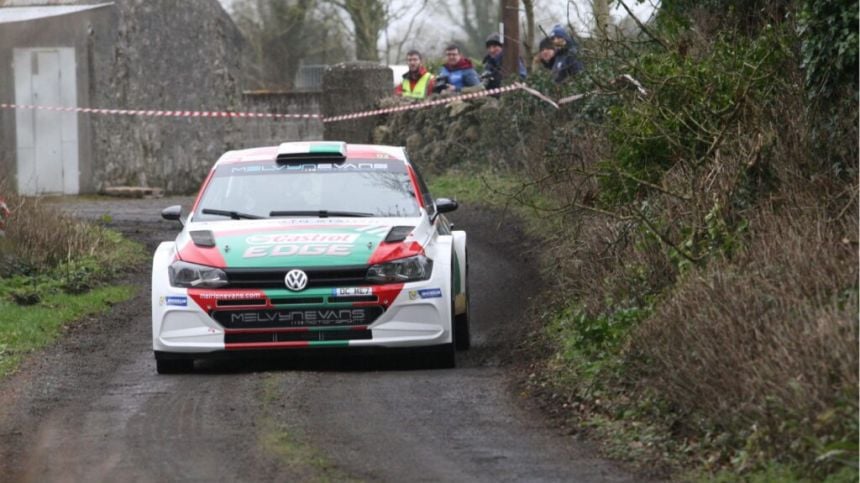 Meirion Evans wins Corrib Oil Galway International Rally