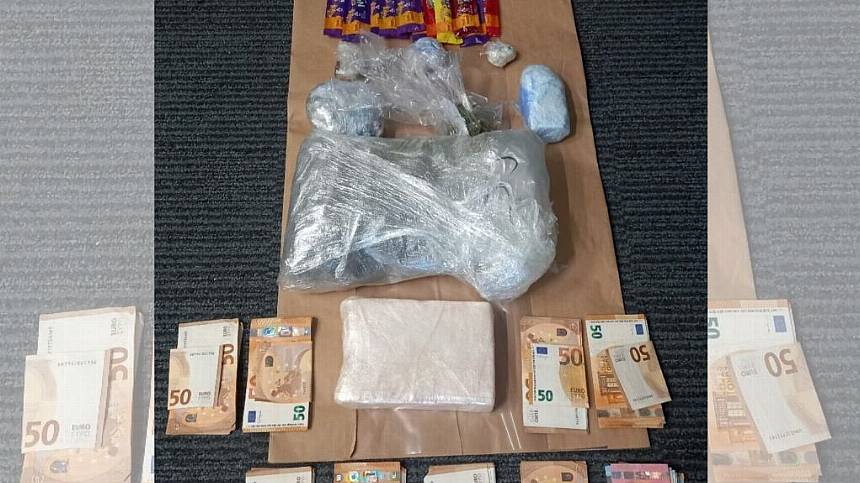 Man arrested after Gardaí seize €85,000 worth of cannabis in Tuam