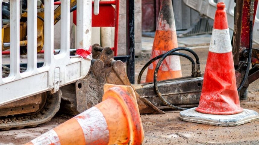 Four days of roadworks on the N83 Knockdoe Cross