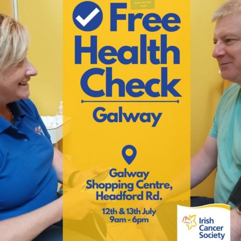 Irish Cancer Society offering free health checks at Galway Shopping Centre