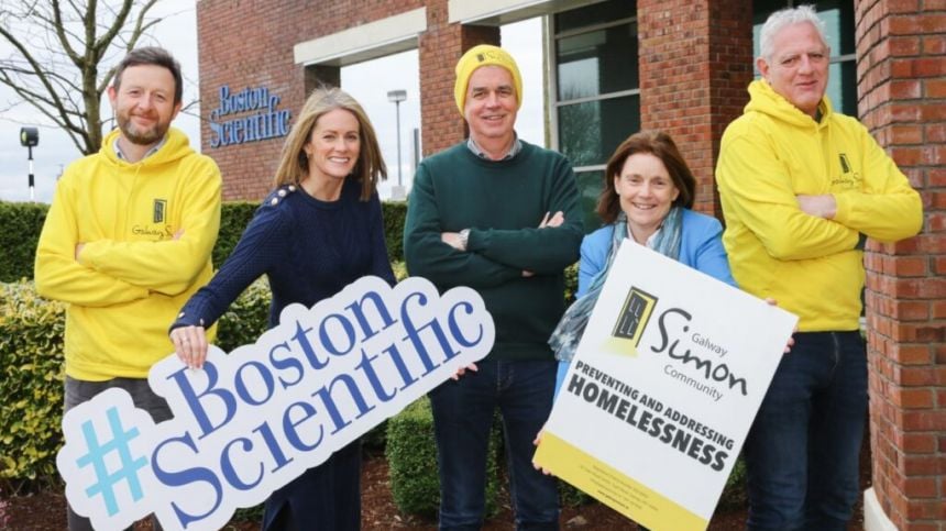 Boston Scientific and Galway Simon Community collaborate to raise vital funds