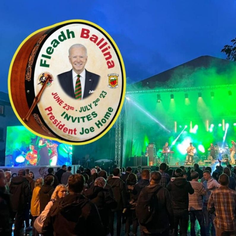 Joe Biden invited to Connacht Fleadh via special bodhran designed by Galway craftsman