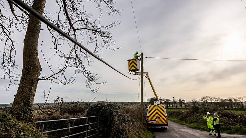 Eir says 9 in 10 Galway faults caused by Storm Eowyn now repaired