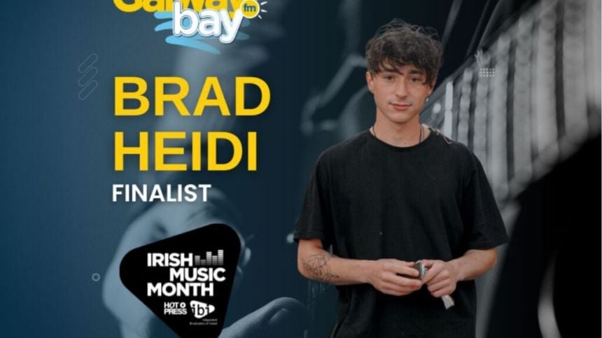 Galway Bay fm's local hero Brad Heidi one of 6 finalists for Irish Music Month