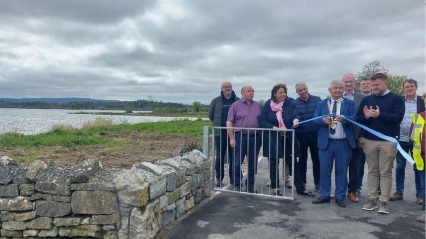 Locals impressed by €250K improvement works at Corrys Field Walkway on official reopening day