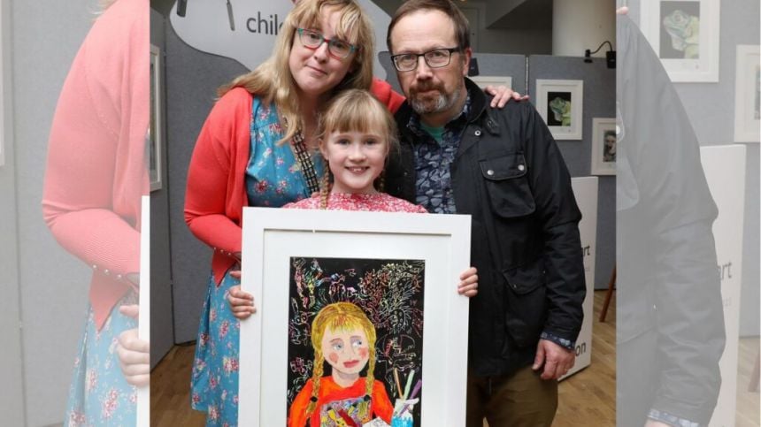 Five Galway students win top prizes in national Children’s Art Competition