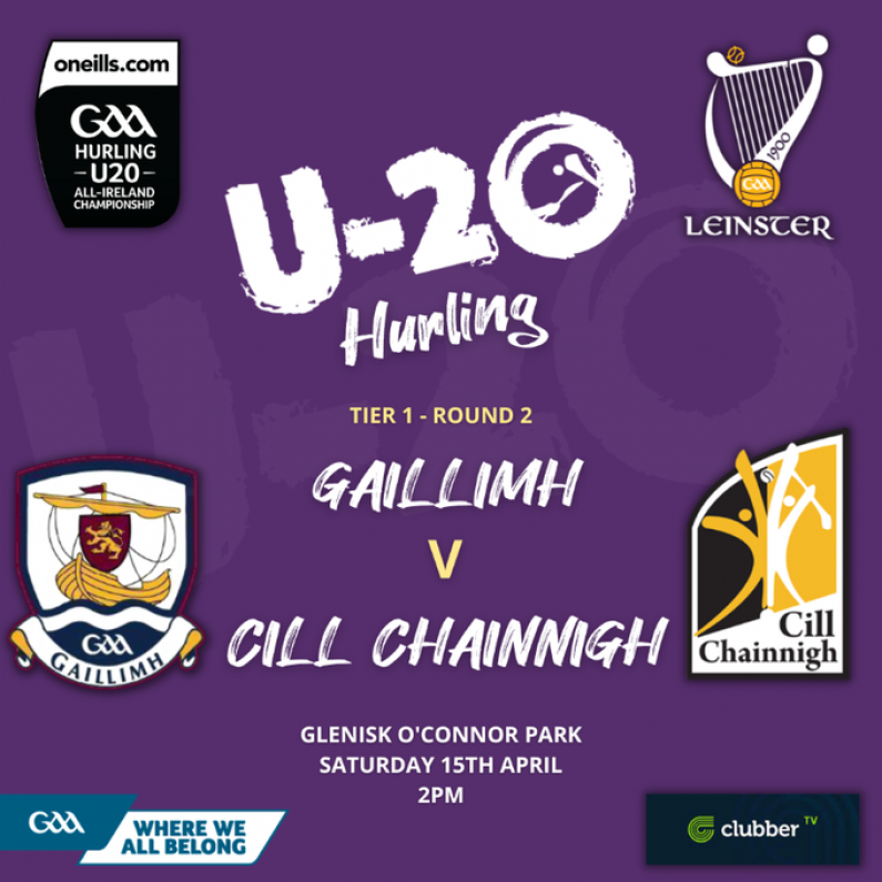 Galway U20 Hurling team named for Kilkenny clash