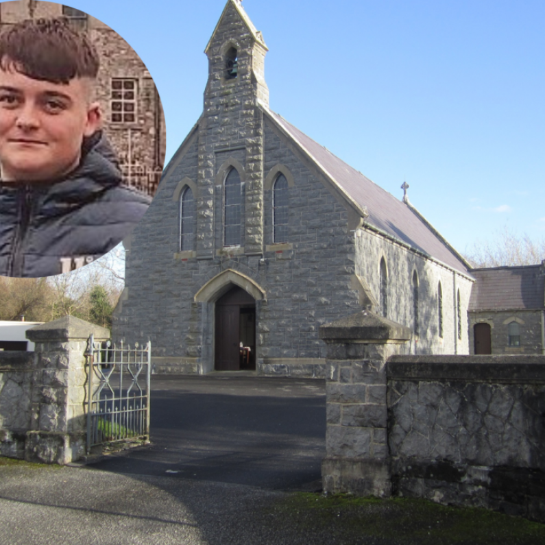 The funeral of teenager Lukas Joyce is held in Annaghdown