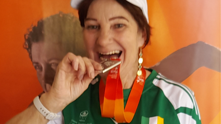 Galway Athlete wins Silver at World Transplant Games