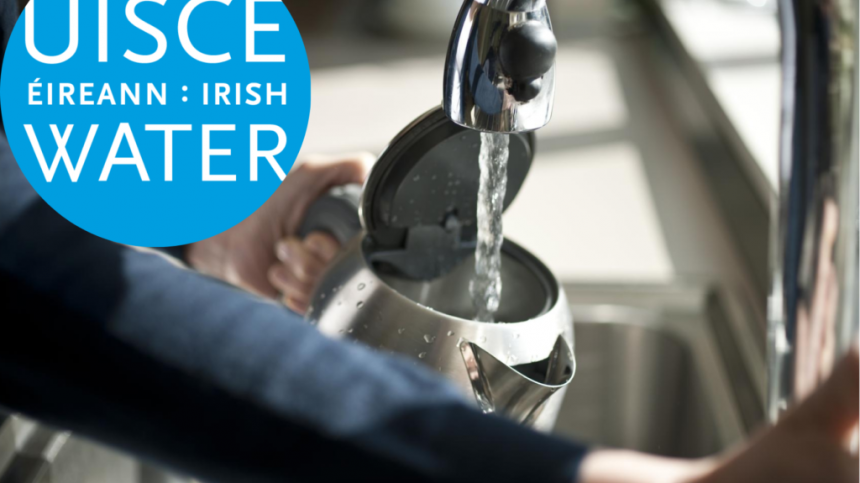 Boil Water Notice issued for customers supplied by Carna Kilkieran Public Water Supply