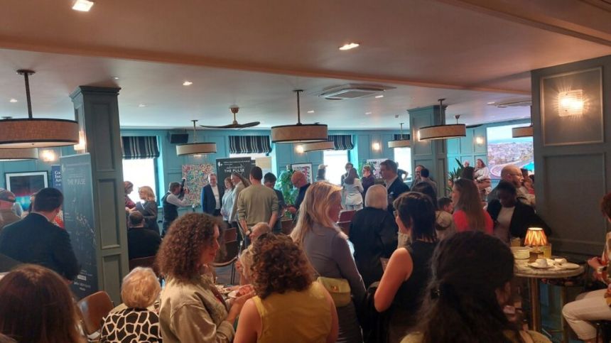 Huge crowd gathers in city for launch of Galway International Arts Festival programme