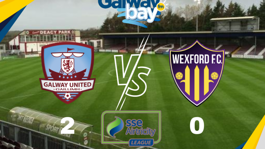 Galway United Remain Ten Points Clear Following 2-0 Win Over Wexford