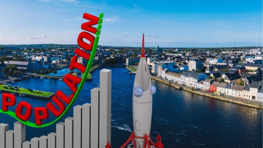 Galway's population has grown by 8% since 2016