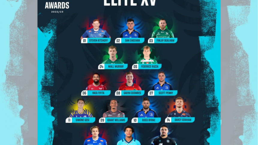 URC Awards: 2022/23 Elite XV Has Been Named - Two Connacht Players selected