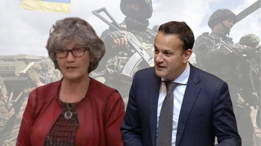 Catherine Connolly slams Taoiseach over "frightening" comments on EU role in Ukraine war