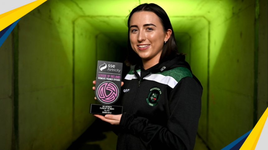 SOCCER: Doyle scoops SSE Airtricity / LOIW Player of the Month for May