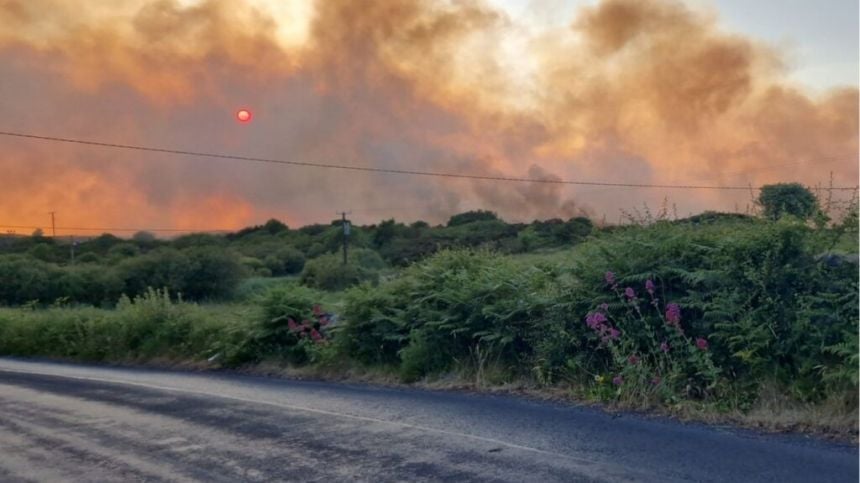 Galway Chief Fire Officer confirms no residential damage caused by city gorse fire