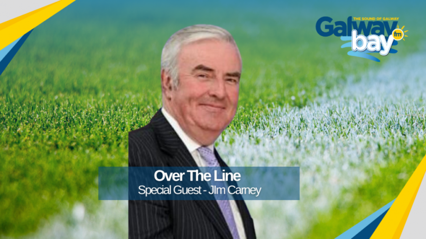 OVER THE LINE: Jim Carney - Special Guest (Monday, 12th June 2023)