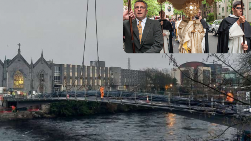 Galway City Corpus Christi Procession to use the New Salmon Weir Pedestrian Bridge for the First Time