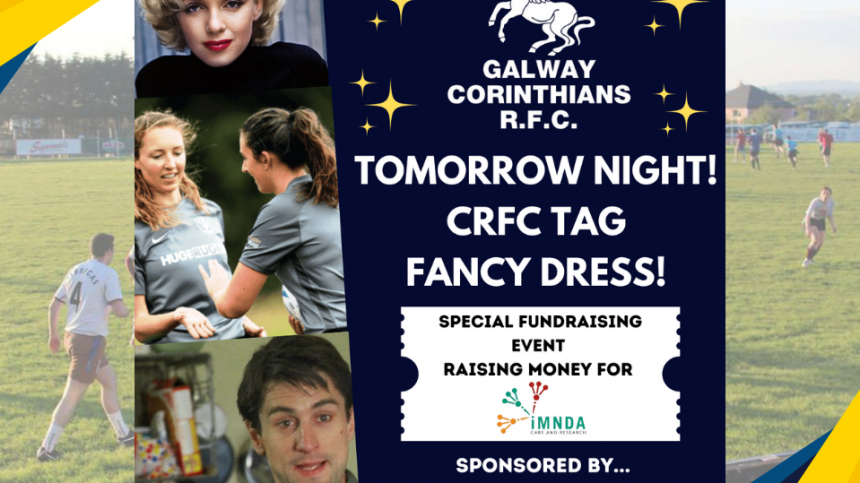 Largest Tag Event In Ireland reaches Halfway Stage as Corinthians hosts Fundraising event tomorrow night