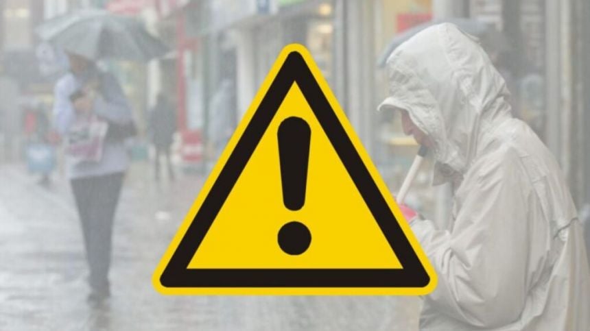 Galway included in a status yellow rainfall warning issued for Friday