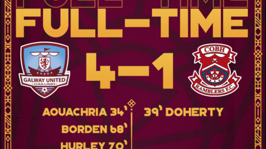 Galway United 4-1 Cobh Ramblers