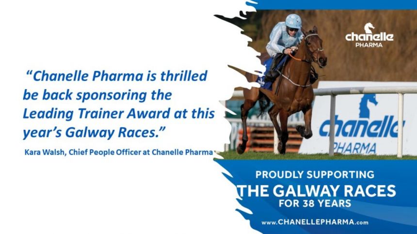 <strong>Chanelle Pharma: Supporting the Leading Trainer Award at the Galway Races for 38 Years</strong>