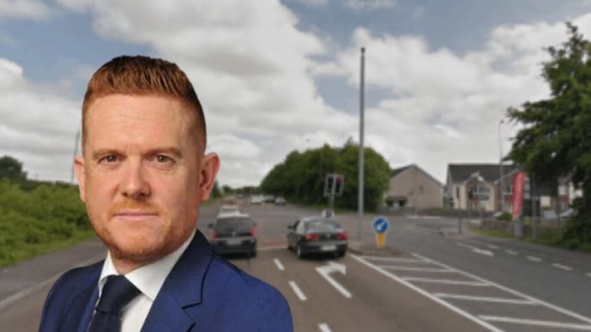 Works to get underway to extend left hand lane from Roscam onto Dublin Road