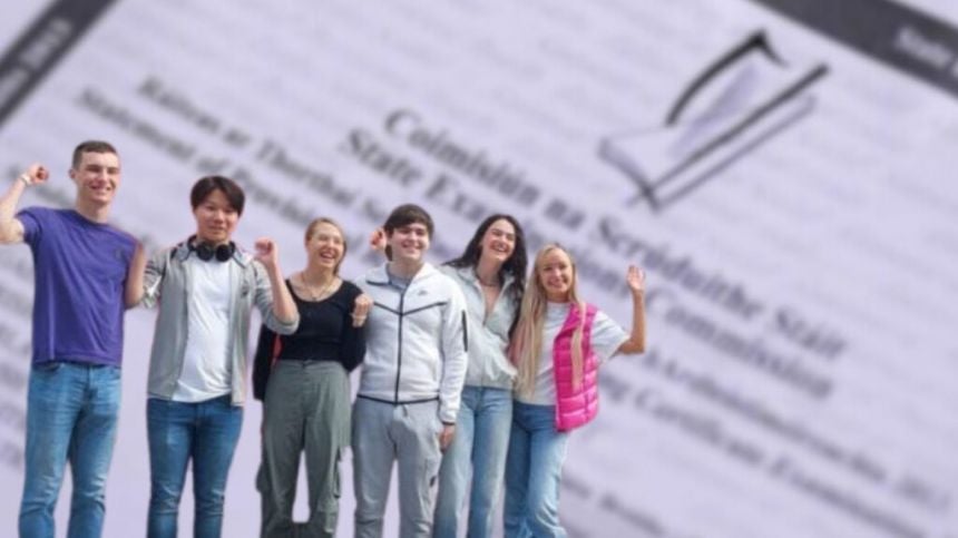 Galway students share their reactions to Leaving Cert results