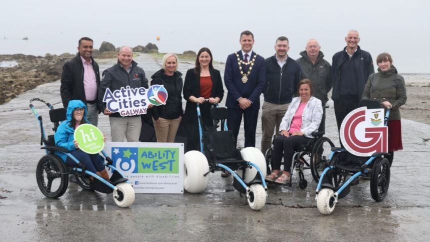 New beach wheelchair now available in Salthill