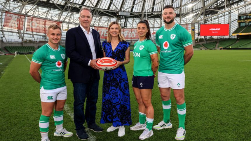 Vodafone Ireland and IRFU announce four-year sponsorship extension