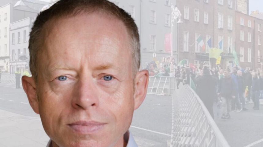 Local TD believes Dáil protestors were seeking violent confrontation