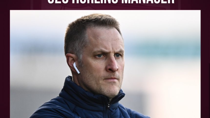 Fergal Healy announced as Galway U20 hurling manager