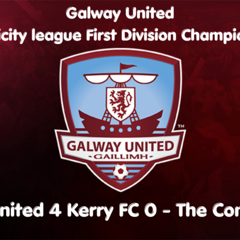 Galway United wins First Division Title - Commentary and Reaction