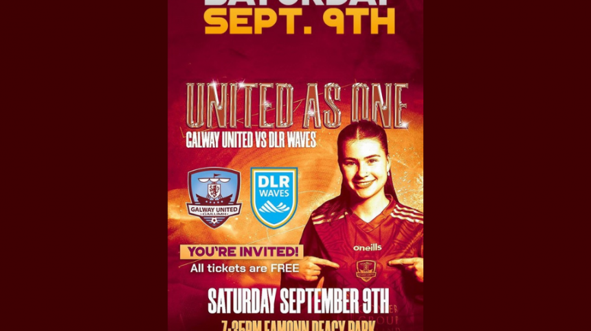 Galway United appeal for big home support on Saturday as DLR Waves visit Eamon Deacy Park