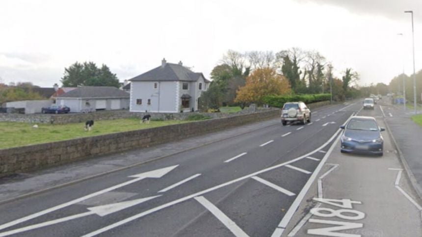 Renewed concern over "dangerous" state of N84 between Headford and Shrule