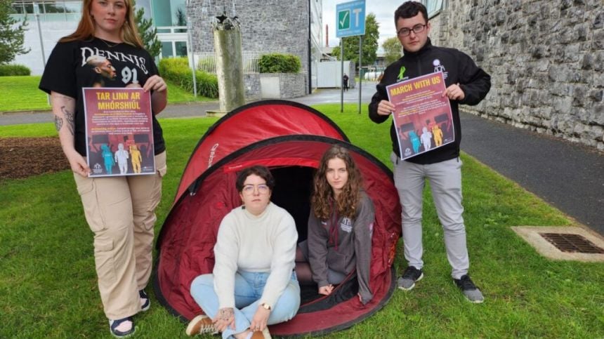 Students to sleep rough in Eyre Square to highlight accommodation crisis