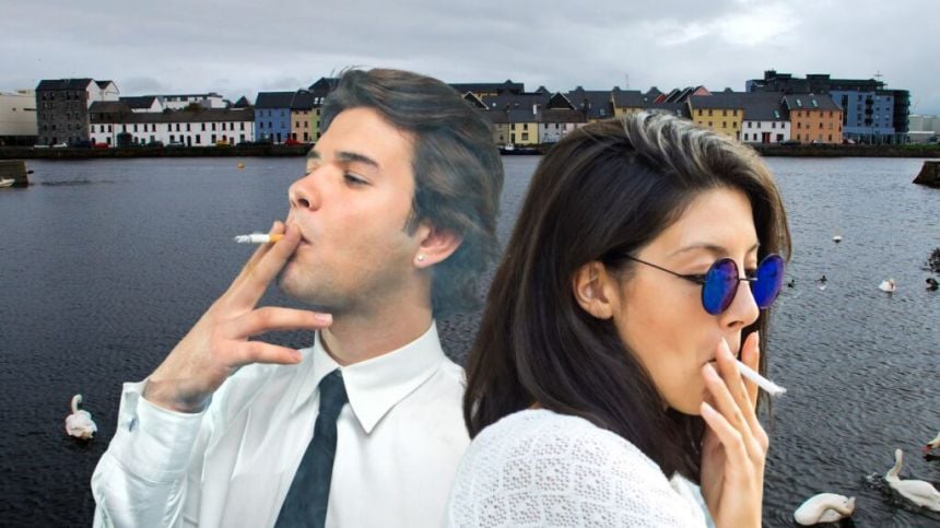 8 percent of Galway population are smokers